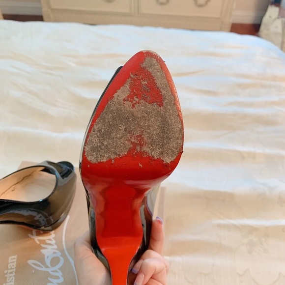 Christian Louboutin Altadama 140 black heels - Picture 6 of 9